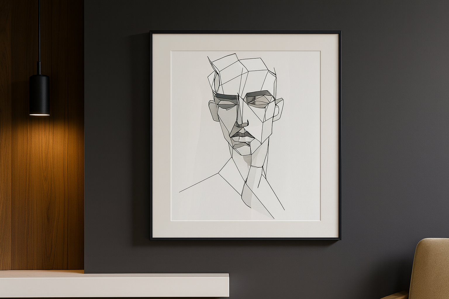 Visage Homme
