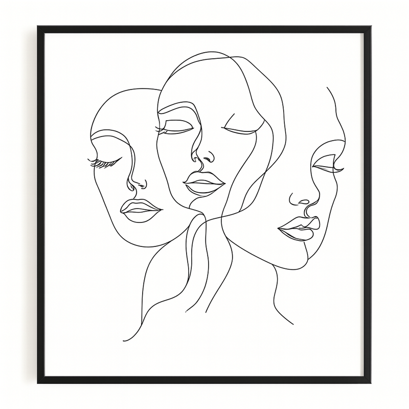 3 visages